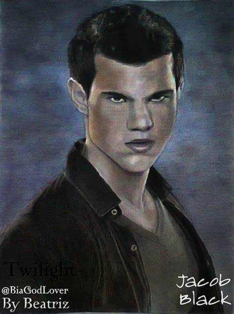 taylor lautner jacob black twilight edward cullen vs jacob black fan art 34094031 fanpop