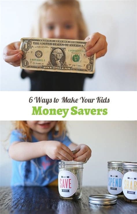 How To Make Your Kid A Money Saver Kids Money Chores For Kids Kids