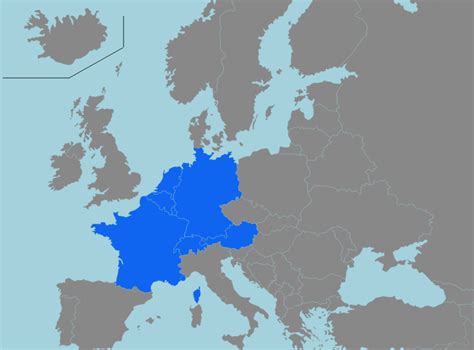 Find 9 Countries Of Western Europe Map Quiz Game