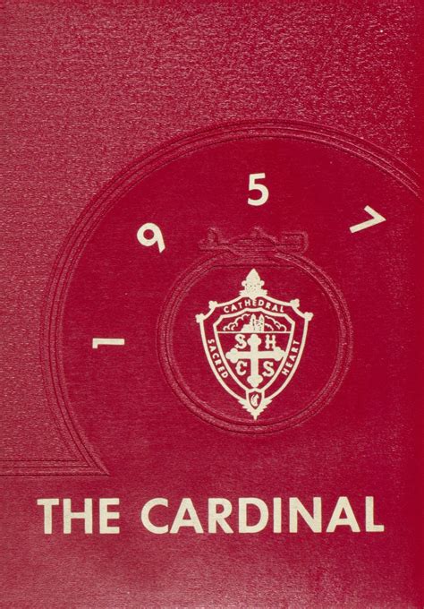 1957 Yearbook From Cathedral Central High School From Richmond