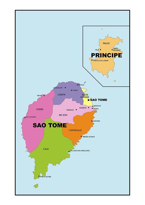 Mapas De Santo Tomé Y Príncipe Atlas Del Mundo
