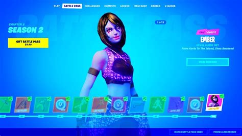 Fortnite Chapter 2 Season 2 Battle Pass Skins To Tier 100 Meowscles Images