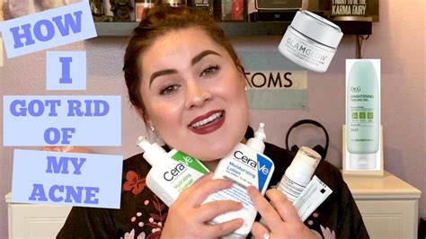 How I Got Rid Of My Acne Favorite Skincare Products 2017 Youtube