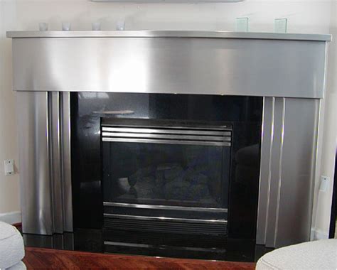 This product belongs to home , and you can find similar products at all categories , home improvement , building supplies , heating, cooling & vents , fireplaces. Stainless Steel Fireplace Surround | NeilTortorella.com