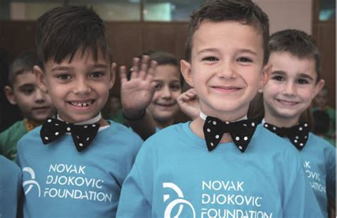 Aided by flawless serving down the stretch, a determined djokovic summoned his imperious best and came all the. Novak Djokovic Foundation - The Philanthropic Side Of The Serbian Star