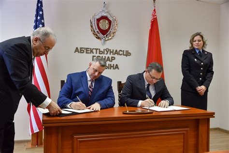 Dea And Belarusian State Forensic Examination Committee Sign A