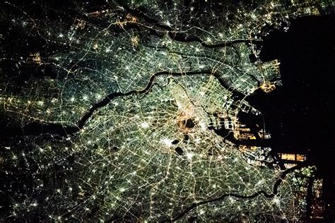 Stunning Astronaut Photo From The Space Station Captures Tokyos Lights