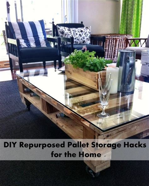 One of the fun things about gardening is talking with other gardeners about their tips and tricks to while sound plant culture is the basis of any good garden, knowing the secret hacks adds a little. DIY Repurposed Pallet Storage Hacks for the Home ...