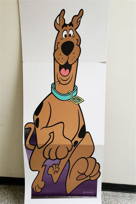 Cc 1391 Scooby Doo Lifesize Cardboard Standup Swit Sports