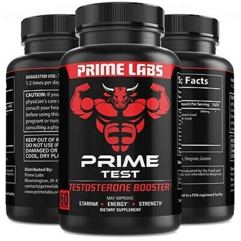 Sale New 3 Pack Testosterone Booster Prime Labs Test Sex Etsy