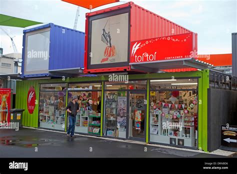 Shipping Container Shopping Mall