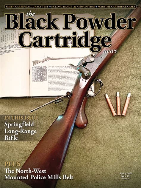 The Springfield Long Range Rifle Black Powder Cartridge