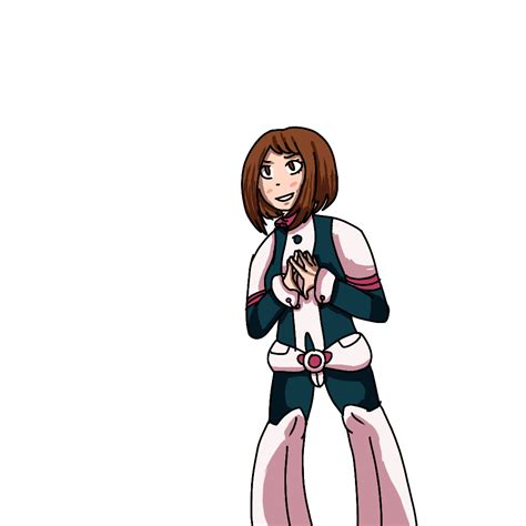 I Drew Ochaco Uraraka Recently And Decided To Post It Here I Forgot The Helmet On Her Hero