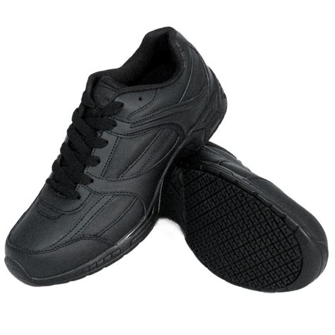 Genuine Grip 1010 Mens Size 95 Wide Width Black Leather Athletic Non
