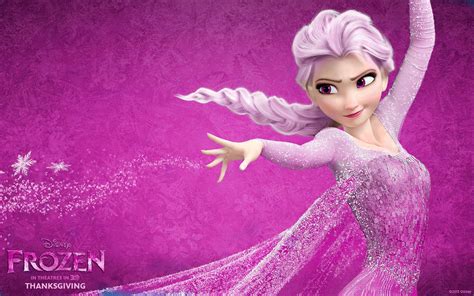 Download Pink Elsa Frozen Let It Go Wallpaper