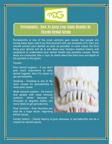 PPT Periodontist How To Keep Your Gums Healthy By Tuxedo Dental Group PowerPoint