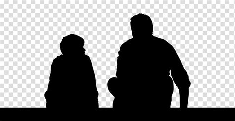 People Shadow Silhouette Son Father Daughter Friendship Human