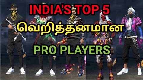 Free fire top 5 world best one shot player | api gratis top 5 pemain satu tembakan terbaik di dunia. INDIA TOP 5 BEST PRO PLAYERS ID FREE FIRE IN TAMIL/ FREE ...