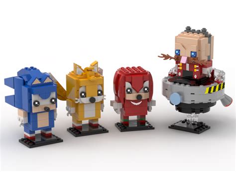 Lego Ideas Sonic The Hedgehog Series Brickheadz Sonic Tails