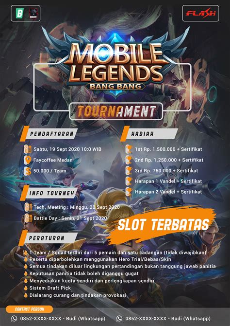 Halaman Unduh Untuk File Contoh Poster Turnamen Mobile Legend Yang Ke