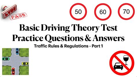 Basic Driving Theory Test Singapore Btt Practice Questions Traffic