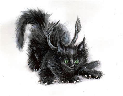 Displacer Beast Kitten By Delhar On Deviantart