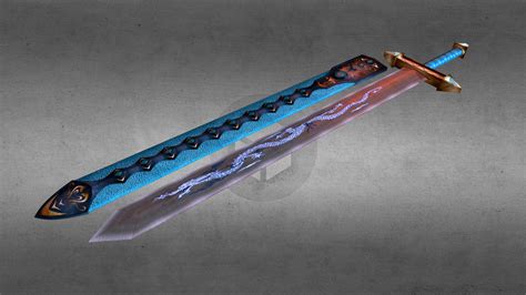 Sword Of Air 3d Model By Dark Forge Darkforge Bd30269 Sketchfab