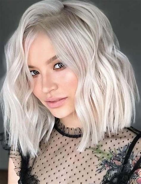 Perfect Platinum Pearl Hair Color Trends In 2018 Short Blonde Hair Platinum Hair Color Short