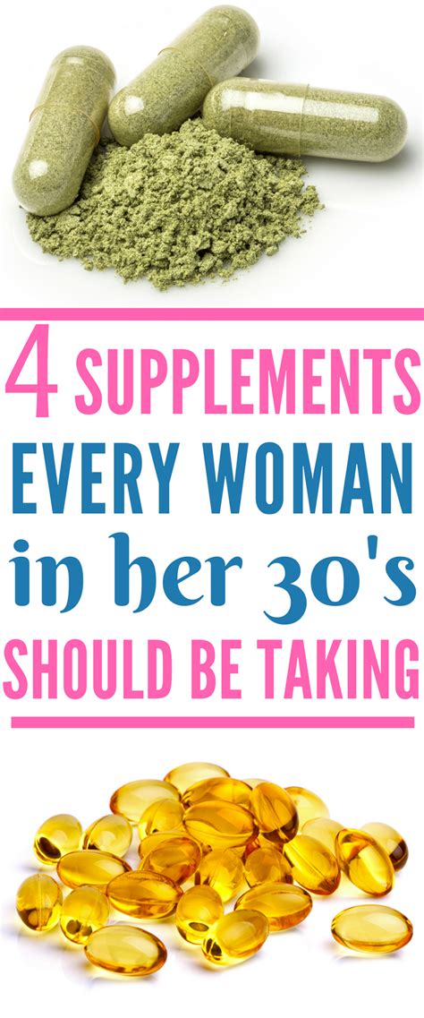 The Best Supplements For Women In Their 30s How To Stay Healthy