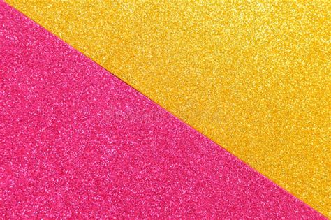 Background Mixed Glitter Texture Gold And Pink Abstract Background