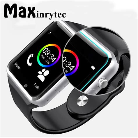 Maxinrytec A1 Wristwatch Bluetooth Smart Watch Sport Pedometer Sim