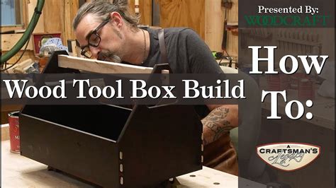 Wood Tool Box Build Woodcraft 101 Youtube