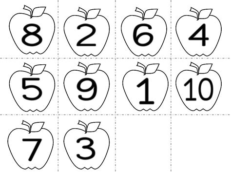 Numbers And Apples Mrs Mcginnis Little Zizzers