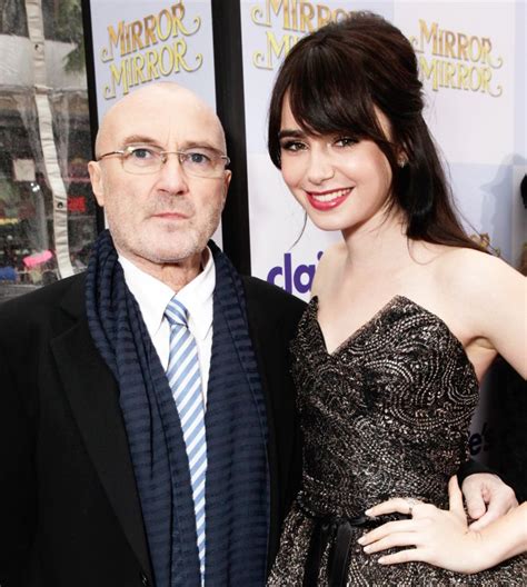 Lily Collins Pens Letter Of Forgiveness To Dad Phil Collins