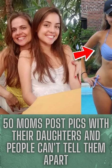 Moms Post Pics With Their Daughters And People Can Hardly Tell Them Apart Humor Celebrity