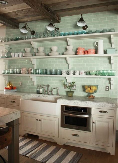 47 Absolutely Brilliant Subway Tile Kitchen Ideas Mint Kitchen Dream