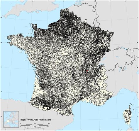 Road Map Ars Sur Formans Maps Of Ars Sur Formans 01480