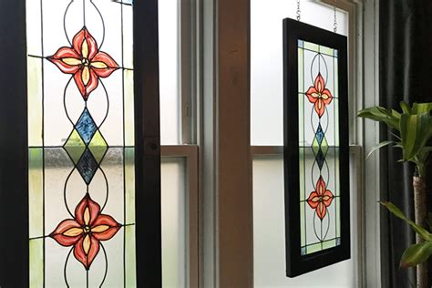 Faux Stained Glass Window Urban Cottage Living