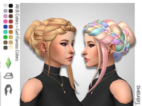 Cutest Braided Hair Cc For The Sims 4 All Free Fandomspot