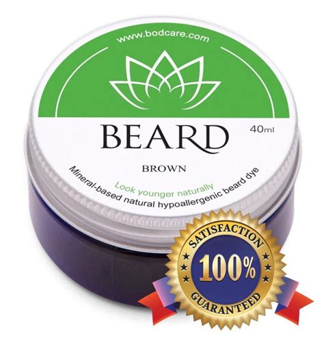 Natural Beard Dye For Mens Grooming Excellence