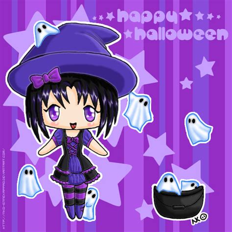 Chibi Halloween Phone Charm By Nko Ennekappao On Deviantart