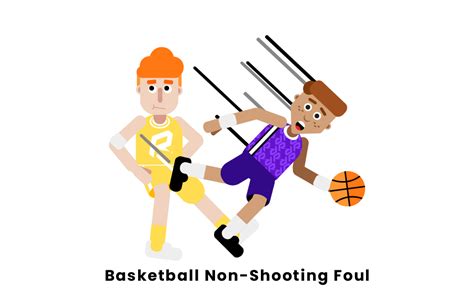 Basketball Referee Technical Foul Retro Stock Vector Image And Art Clip