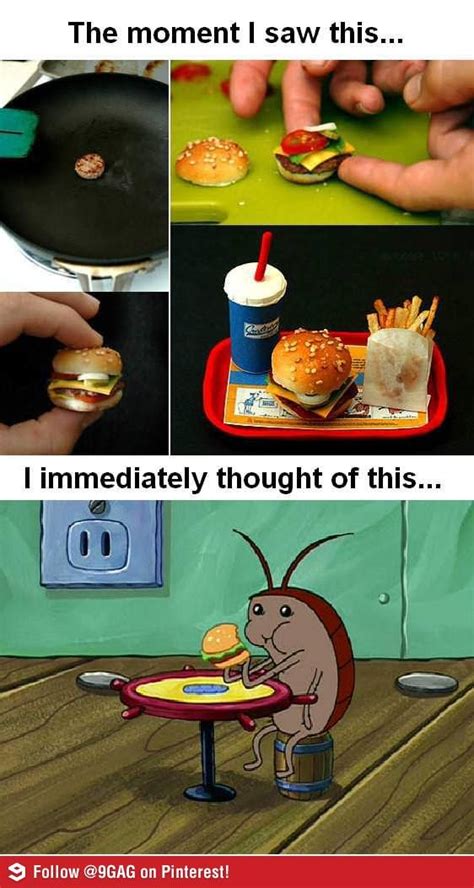 Smallest Burger You Say Funny Spongebob Memes Funny Jokes Hilarious