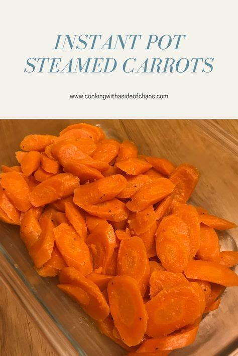 Maybe you would like to learn more about one of these? Instant Pot Steamed Carrots | Recipe | Instant pot recipes ...