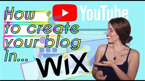 How to build a blog or website on WIX - YouTube