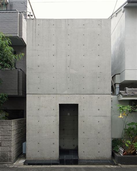 Row House In Sumiyoshi Tadao Ando Osaka Feb 1976 Minimalist