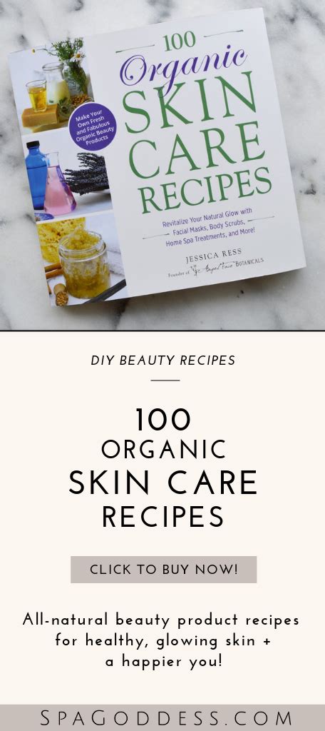 100 Organic Skincare Recipes Make Your Own Fresh And Fabulous Organic