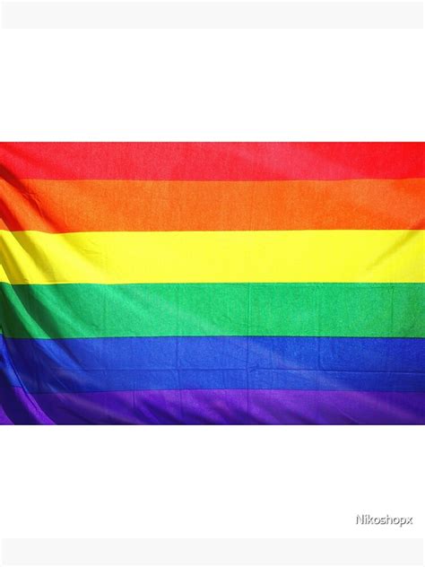 gay pride month lgbt pansexual rainbow flag poster for sale by nikoshopx redbubble