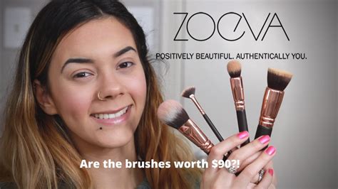 Zoeva Makeup Brushes Review Kassbeauty Youtube