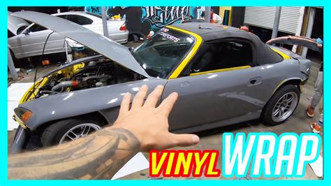 Learning How To Vinyl Wrap A Car True Auto Creations Youtube